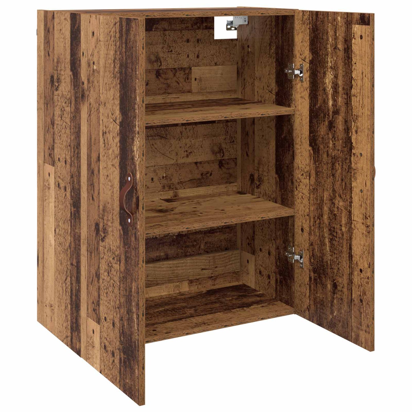 Wall-Mounted Cabinet 2 pcs Old Wood 69.5 x 34 x 90 cm
