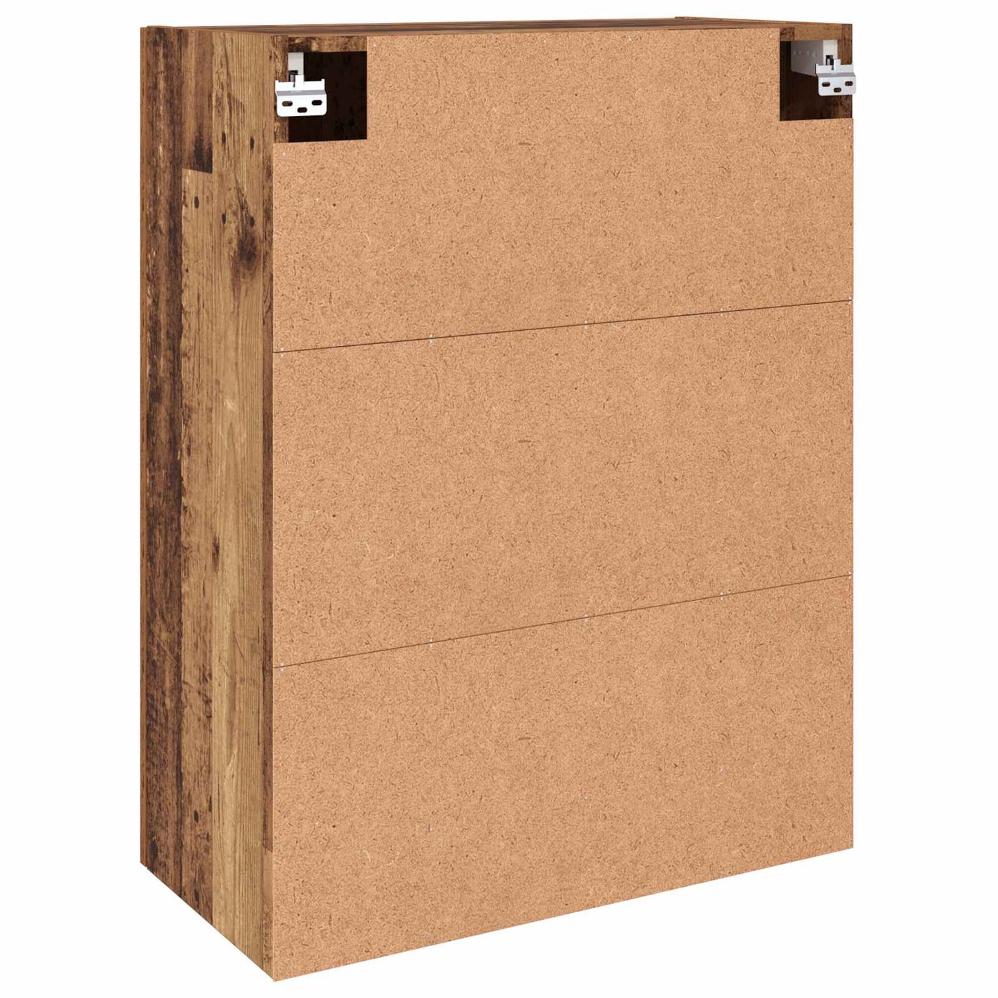 Wall-Mounted Cabinet 2 pcs Old Wood 69.5 x 34 x 90 cm
