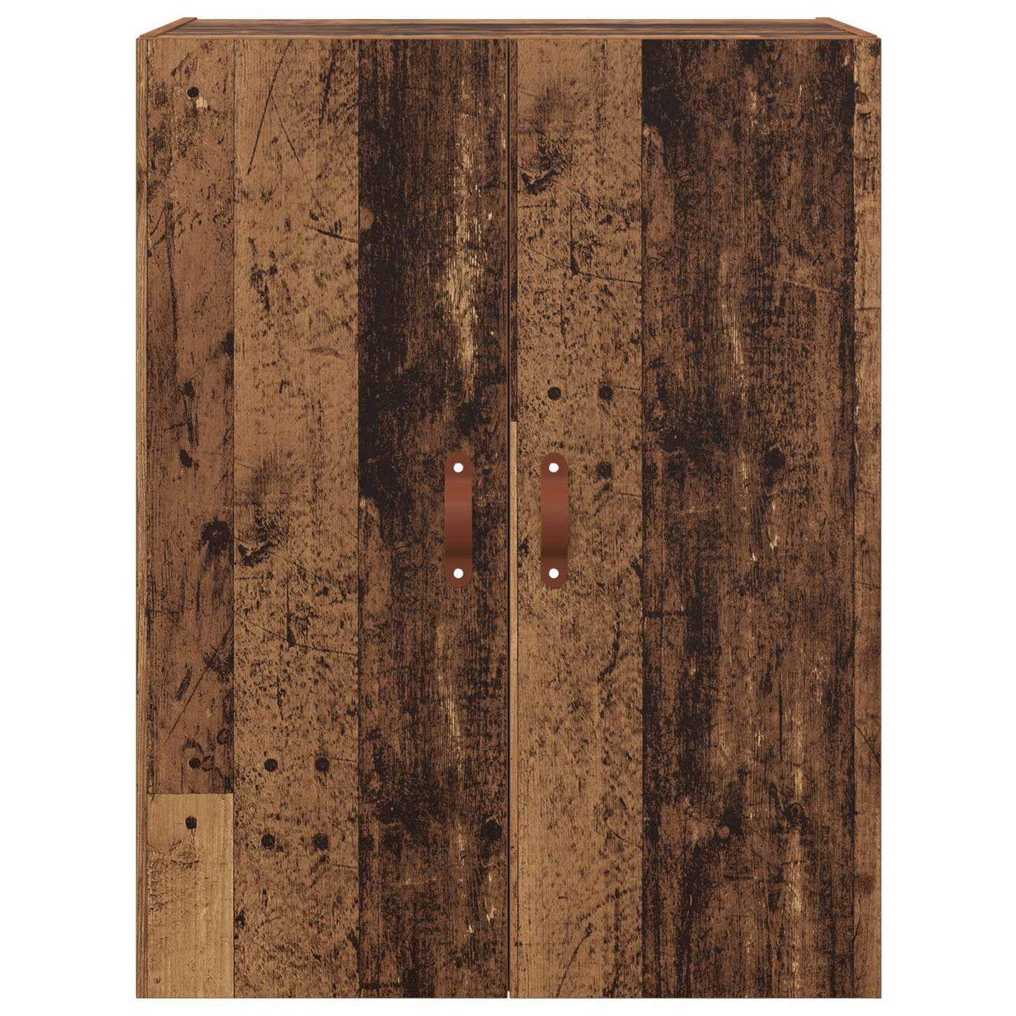 Wall-Mounted Cabinet 2 pcs Old Wood 69.5 x 34 x 90 cm