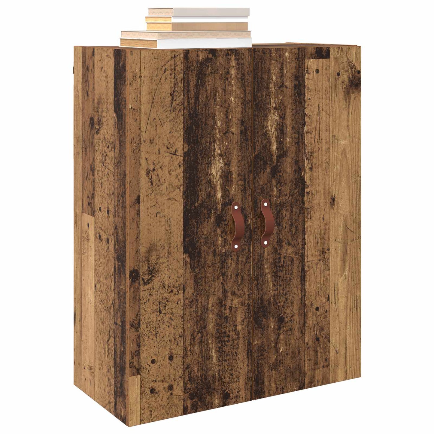 Wall-Mounted Cabinet 2 pcs Old Wood 69.5 x 34 x 90 cm