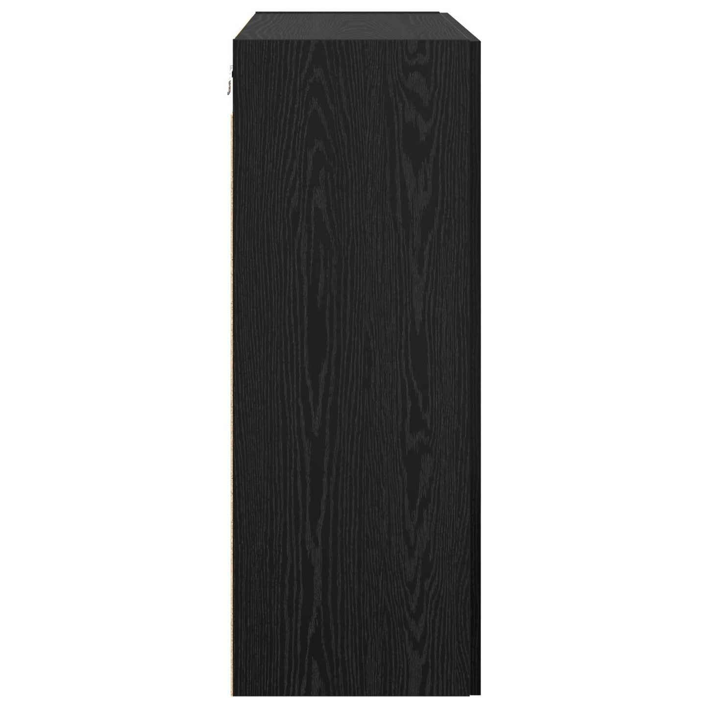 Wall-Mounted Cabinet 2 pcs Black Oak 69.5 x 34 x 90 cm