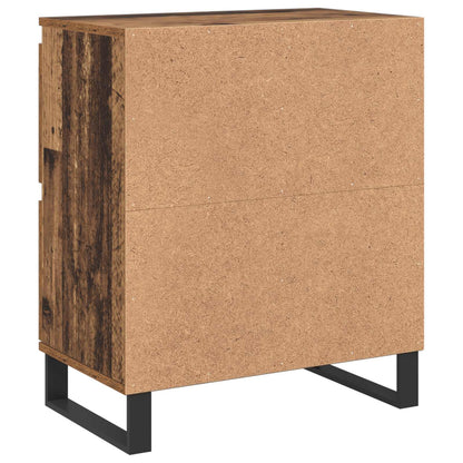 Sideboard 3 pcs Old Wood 60 x 35 x 70 cm