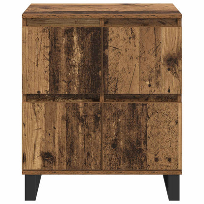 Sideboard 3 pcs Old Wood 60 x 35 x 70 cm