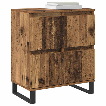 Sideboard 3 pcs Old Wood 60 x 35 x 70 cm