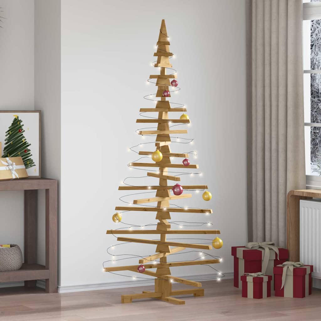 Wooden Christmas Tree KOTKA Solid Pine Wood