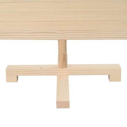 Christmas Trees KOTKA 120 cm Solid Pine Wood Natural