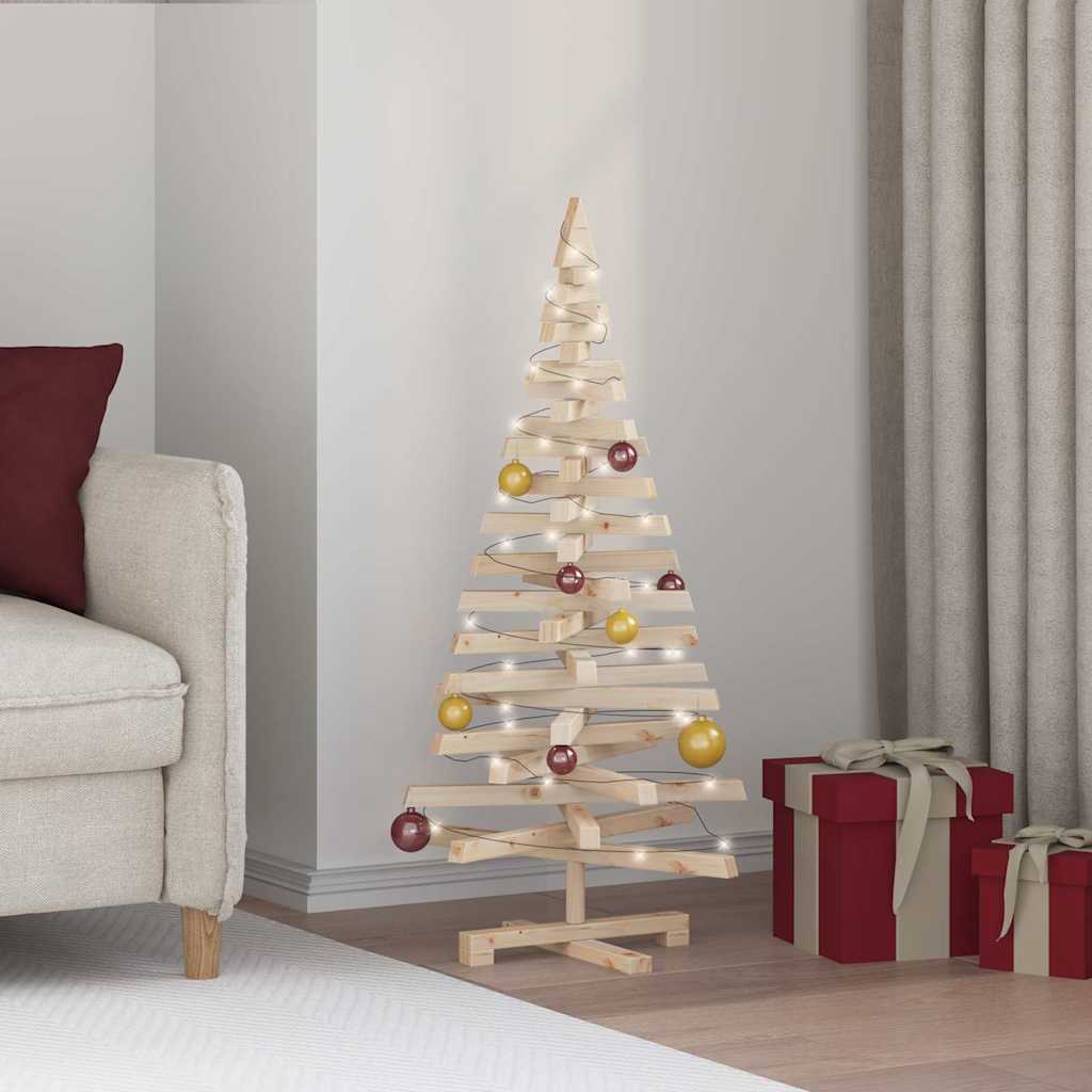 Christmas Trees KOTKA 120 cm Solid Pine Wood Natural
