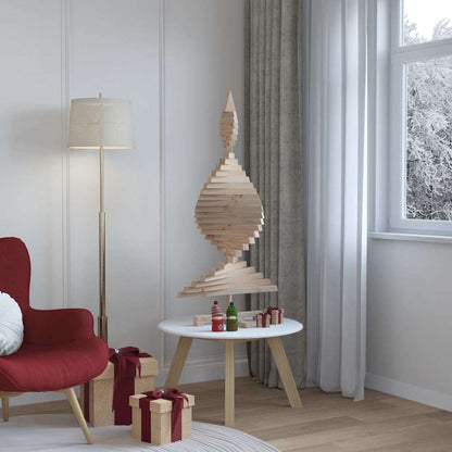 Christmas Trees KOTKA 120 cm Solid Pine Wood Natural