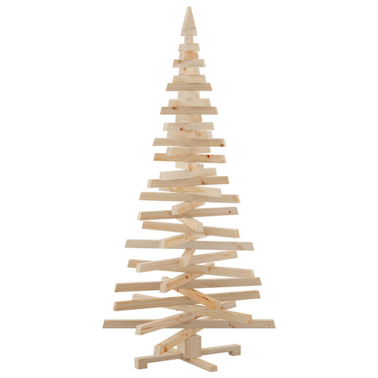 Christmas Trees with Stand Natural 180 cm Solid pine wood