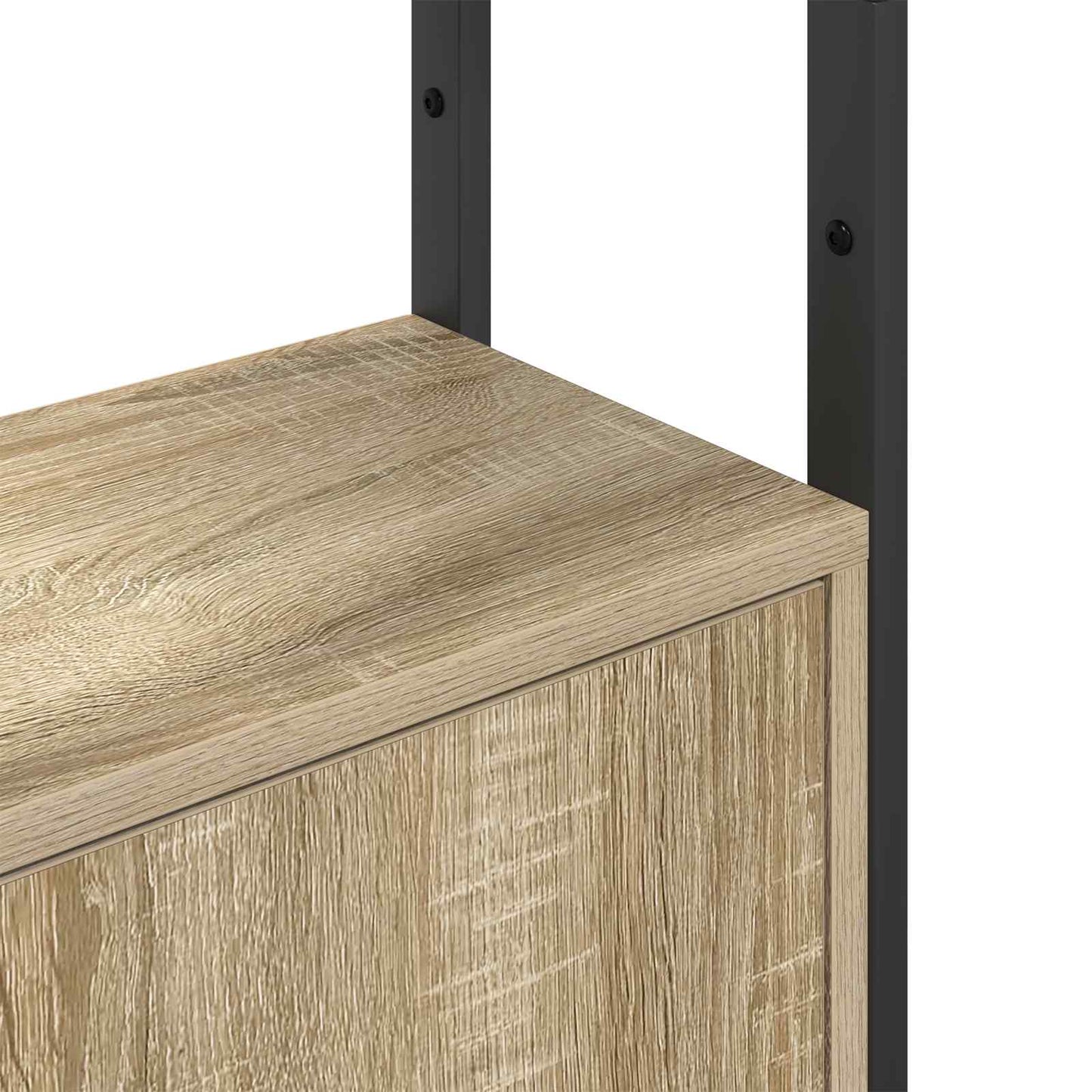 Book Cabinet Sonoma Oak 40 x 24 x 161 cm Engineered Wood
