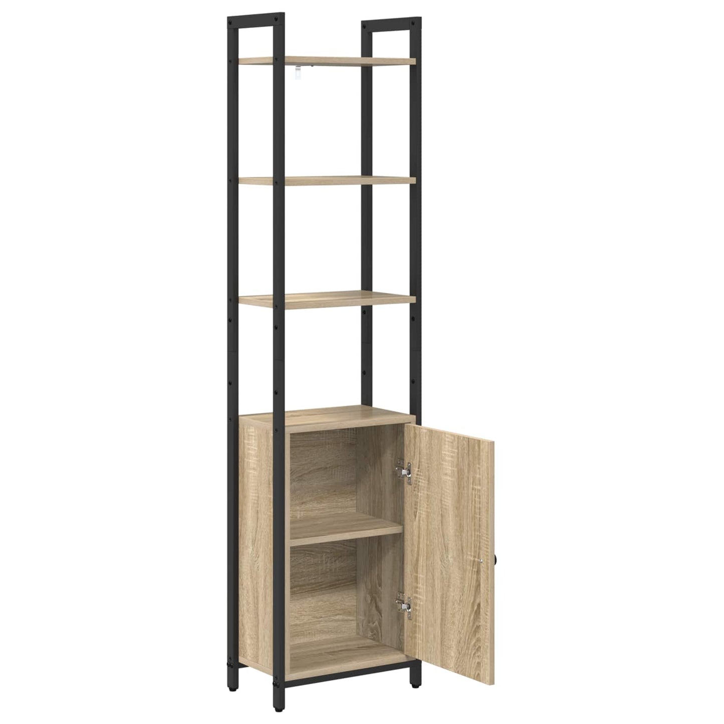 Book Cabinet Sonoma Oak 40 x 24 x 161 cm Engineered Wood