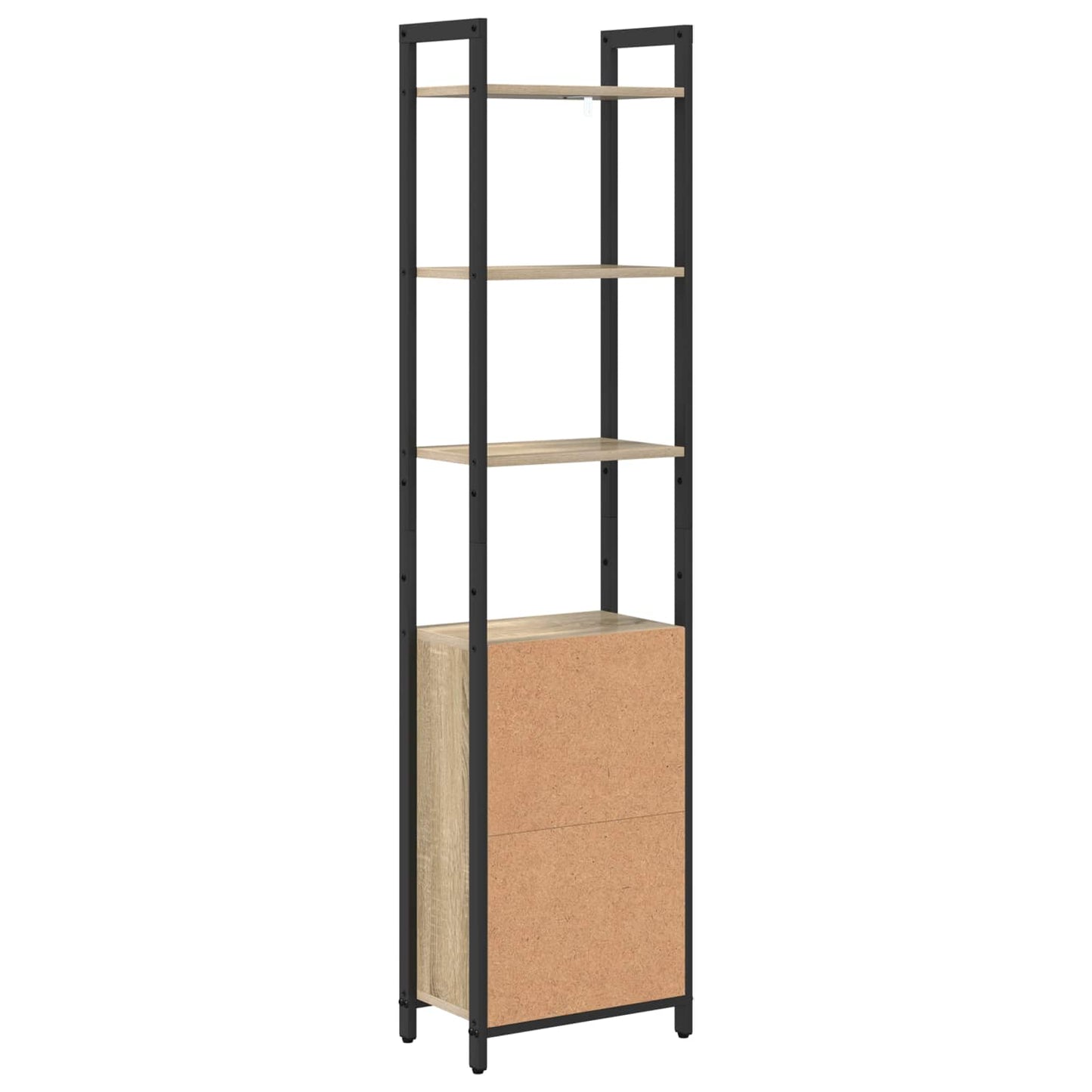 Book Cabinet Sonoma Oak 40 x 24 x 161 cm Engineered Wood