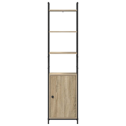 Book Cabinet Sonoma Oak 40 x 24 x 161 cm Engineered Wood