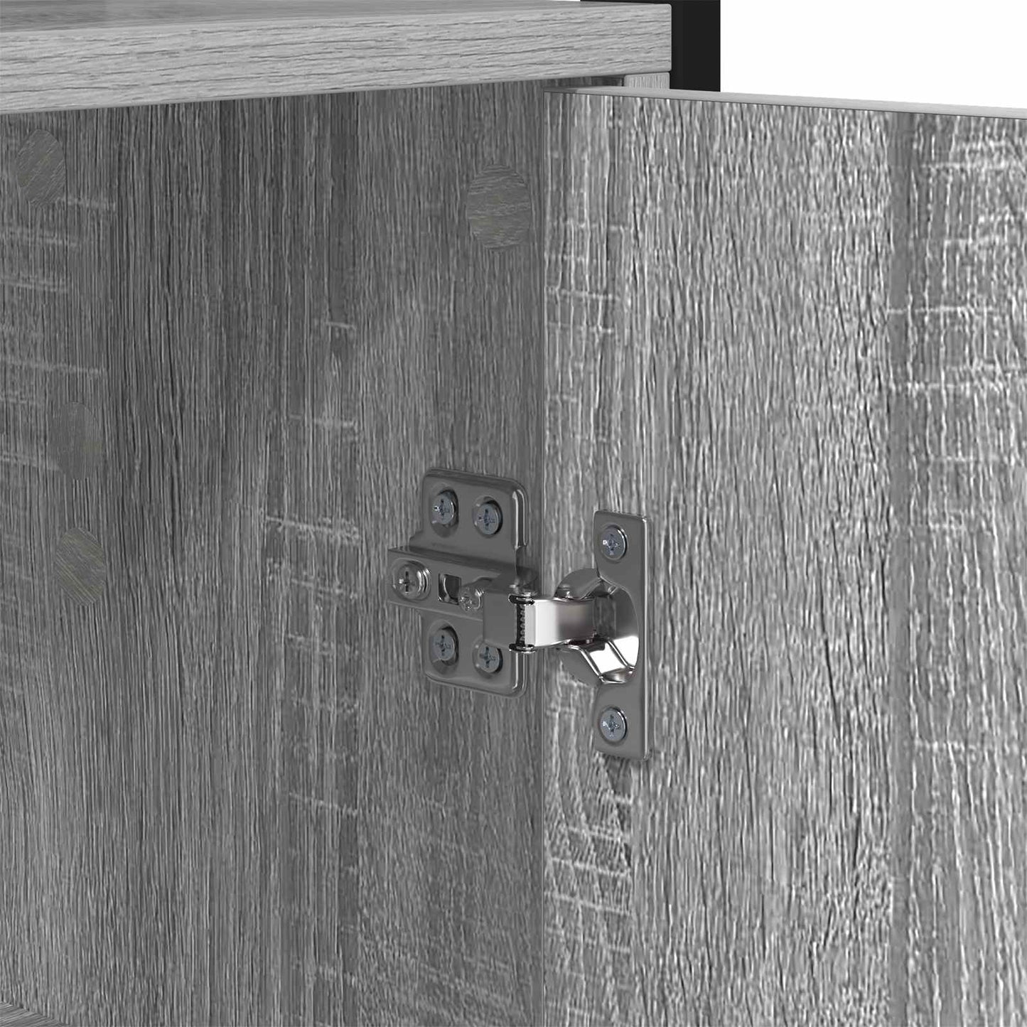 Book Cabinet Grey Sonoma 40 x 24 x 161 cm Engineered Wood