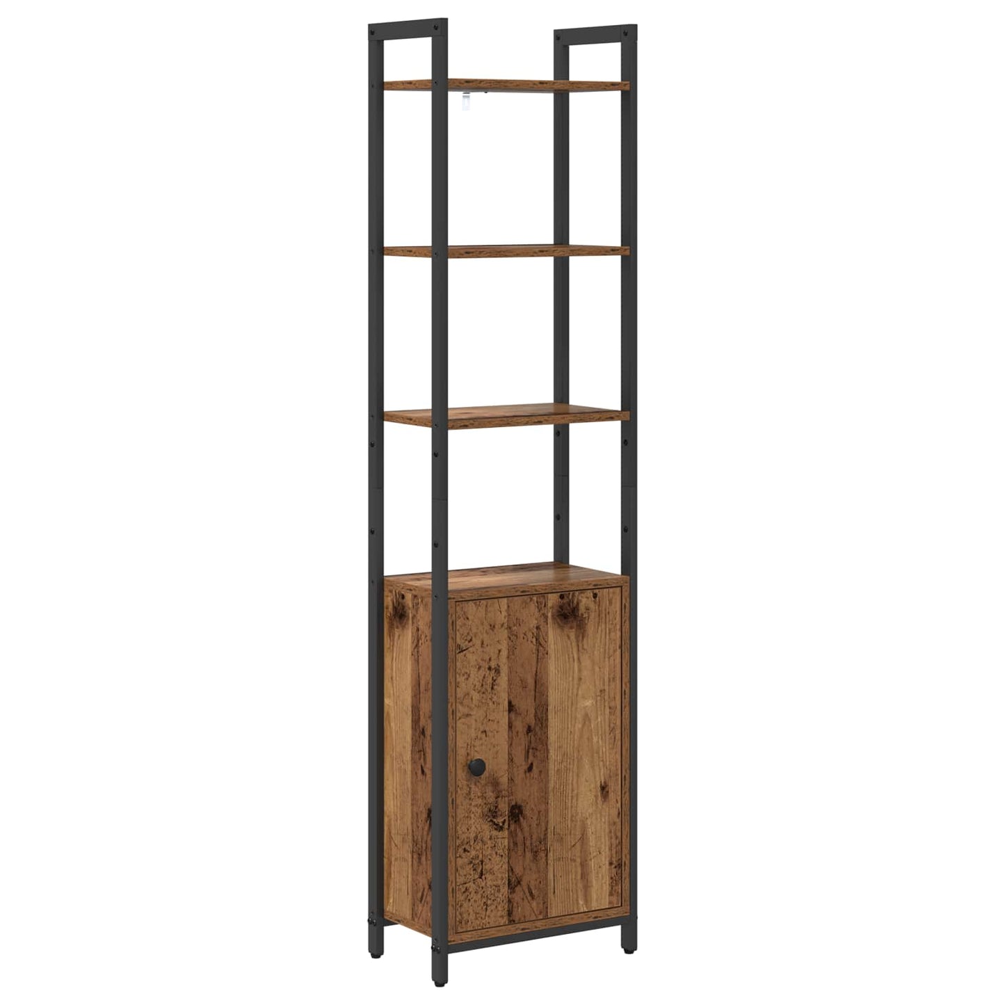 Book Cabinet Old Wood 40 x 24 x 161 cm Engineered Wood