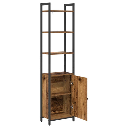 Book Cabinet Old Wood 40 x 24 x 161 cm Engineered Wood