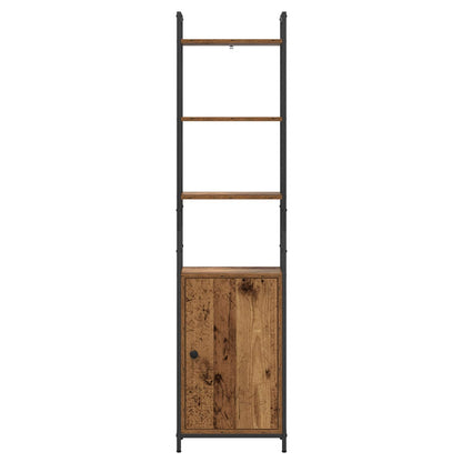 Book Cabinet Old Wood 40 x 24 x 161 cm Engineered Wood