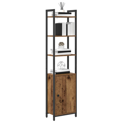Book Cabinet Old Wood 40 x 24 x 161 cm Engineered Wood
