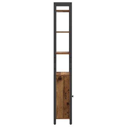Book Cabinet Old Wood 40 x 24 x 161 cm Engineered Wood