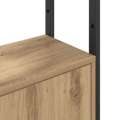 Book Cabinet Artisan Oak 40 x 24 x 161 cm Engineered Wood