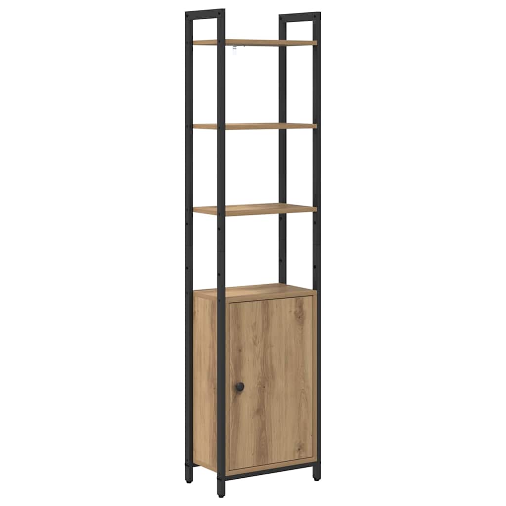 Book Cabinet Artisan Oak 40 x 24 x 161 cm Engineered Wood