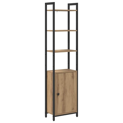 Book Cabinet Artisan Oak 40 x 24 x 161 cm Engineered Wood