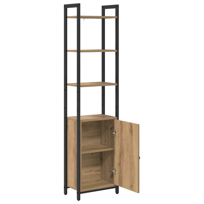 Book Cabinet Artisan Oak 40 x 24 x 161 cm Engineered Wood