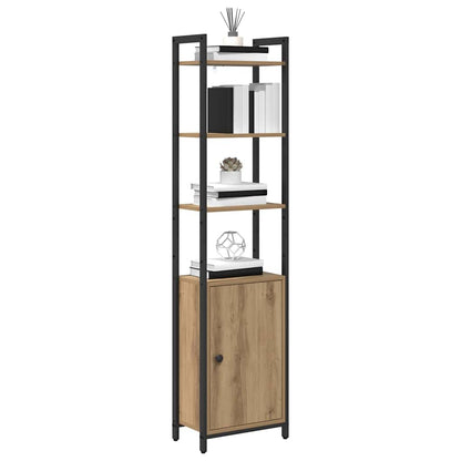 Book Cabinet Artisan Oak 40 x 24 x 161 cm Engineered Wood