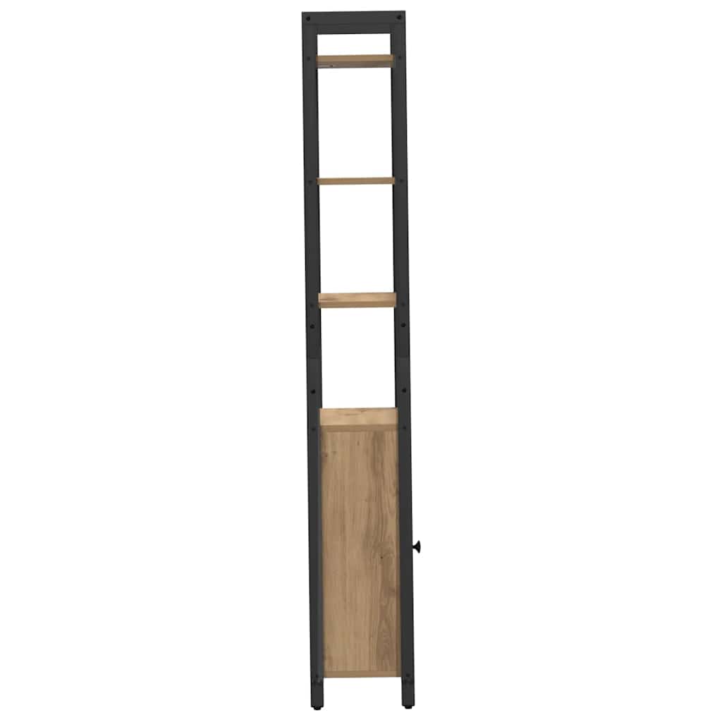 Book Cabinet Artisan Oak 40 x 24 x 161 cm Engineered Wood