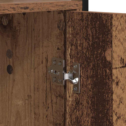 Book Cabinet Old Wood 60 x 24 x 161 cm Engineered Wood
