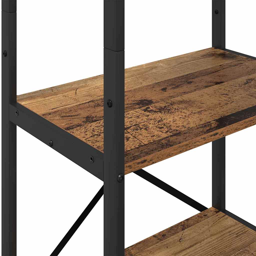 Bookshelf Old Wood 56 x 34 x 171 cm Engineered Wood