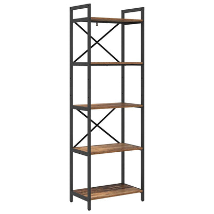 Bookshelf Old Wood 56 x 34 x 171 cm Engineered Wood