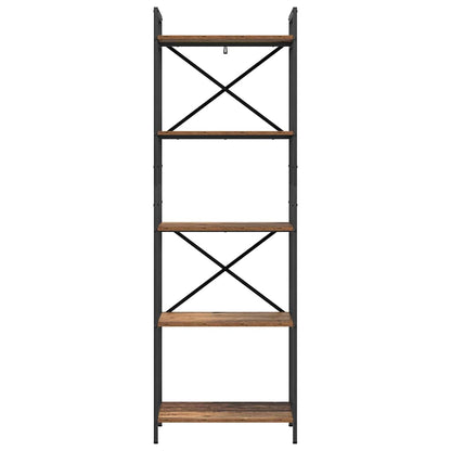 Bookshelf Old Wood 56 x 34 x 171 cm Engineered Wood