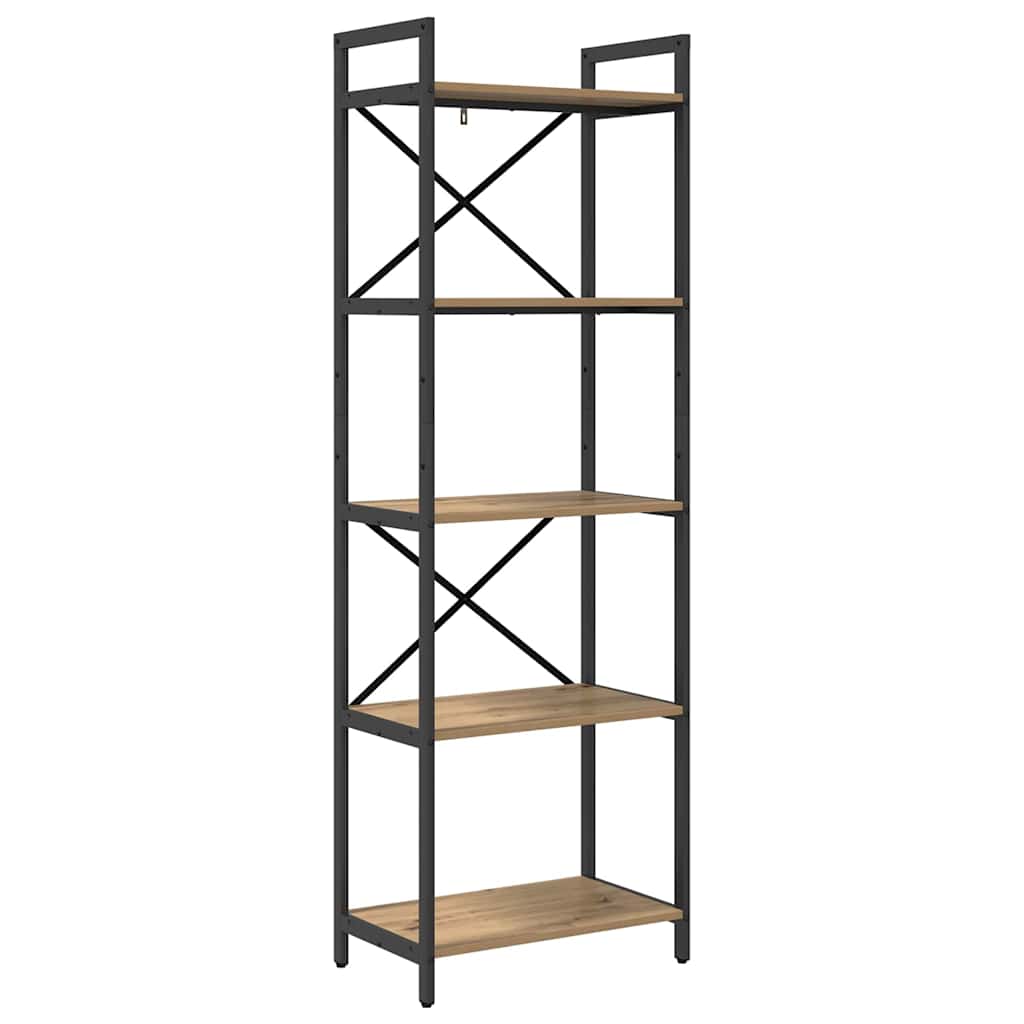 Bookshelf Artisan Oak 56 x 34 x 171 cm Engineered Wood