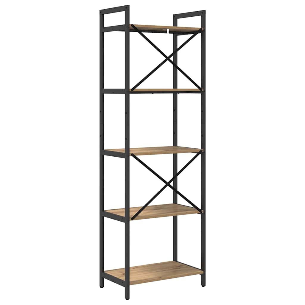 Bookshelf Artisan Oak 56 x 34 x 171 cm Engineered Wood