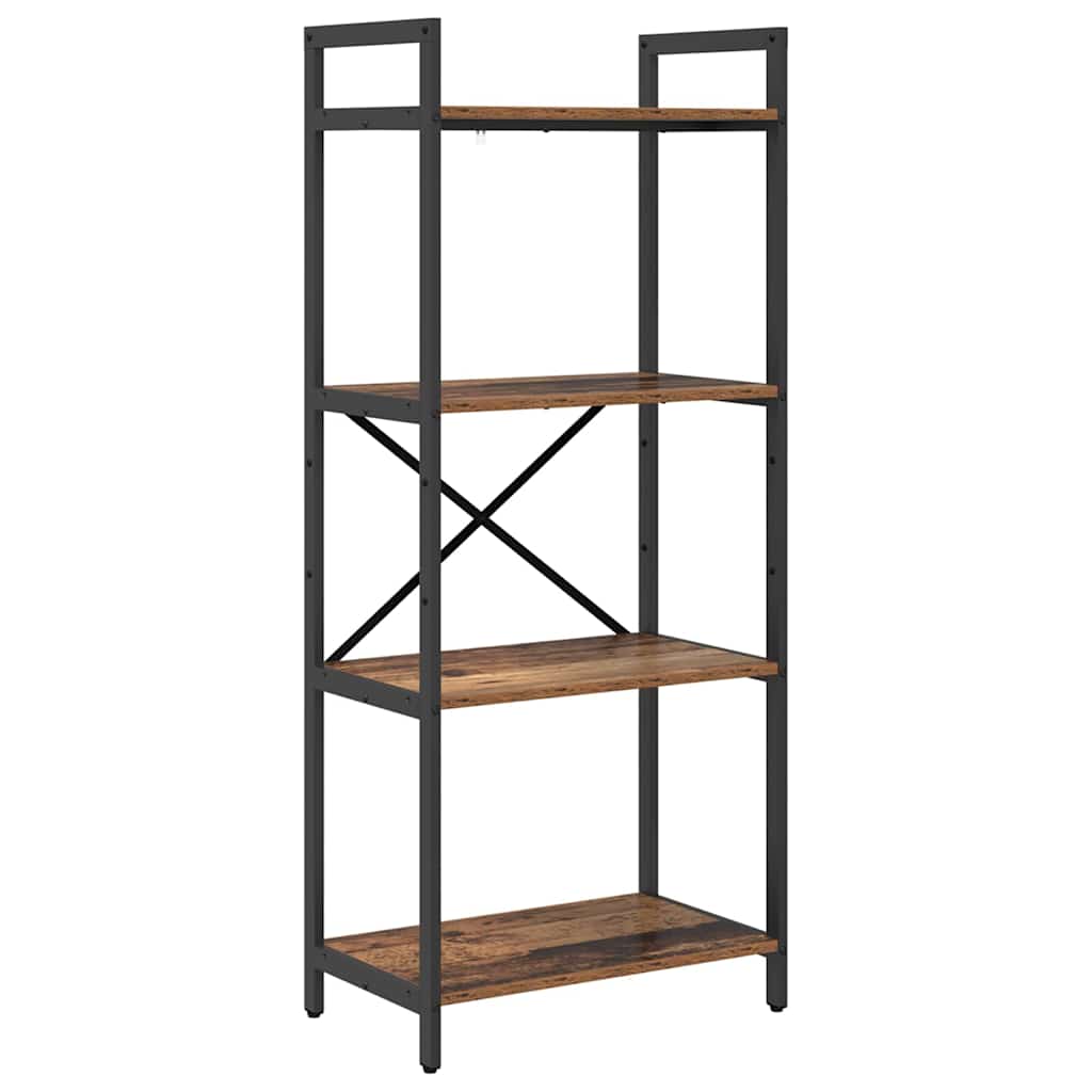 Bookshelf Old Wood 56 x 34 x 133.5 cm Engineered Wood