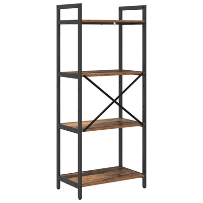 Bookshelf Old Wood 56 x 34 x 133.5 cm Engineered Wood