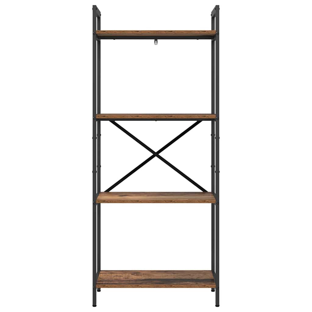 Bookshelf Old Wood 56 x 34 x 133.5 cm Engineered Wood