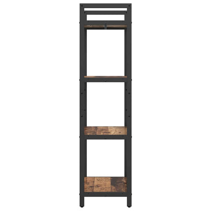 Bookshelf Old Wood 56 x 34 x 133.5 cm Engineered Wood