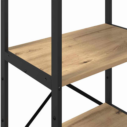 Bookshelf Artisan Oak 56 x 34 x 133.5 cm Engineered Wood