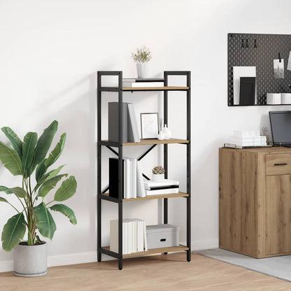 Bookshelf Artisan Oak 56 x 34 x 133.5 cm Engineered Wood