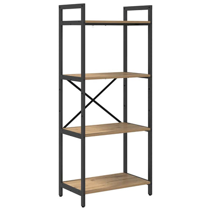 Bookshelf Artisan Oak 56 x 34 x 133.5 cm Engineered Wood