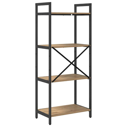 Bookshelf Artisan Oak 56 x 34 x 133.5 cm Engineered Wood