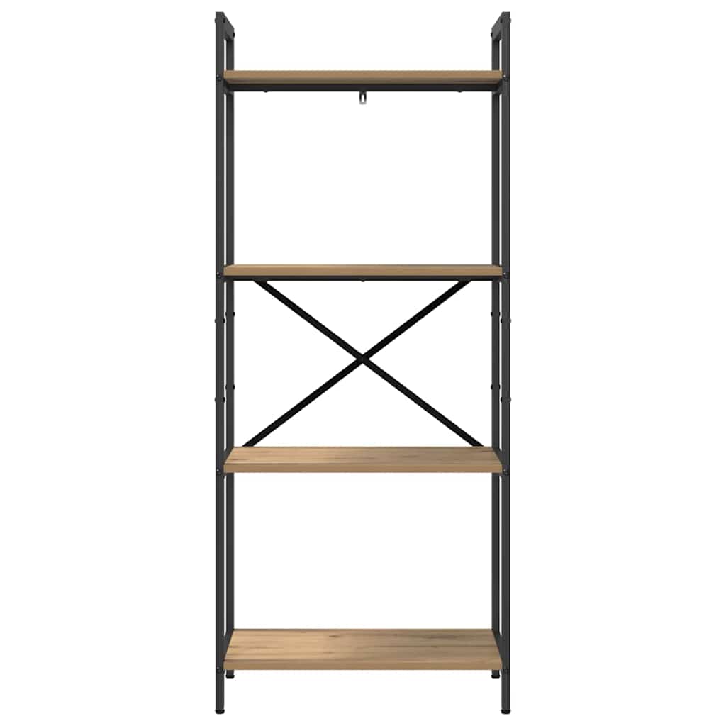 Bookshelf Artisan Oak 56 x 34 x 133.5 cm Engineered Wood