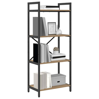 Bookshelf Artisan Oak 56 x 34 x 133.5 cm Engineered Wood
