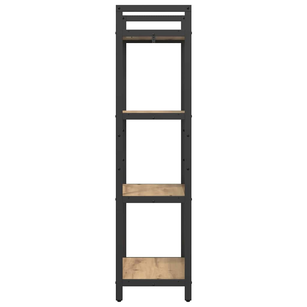 Bookshelf Artisan Oak 56 x 34 x 133.5 cm Engineered Wood