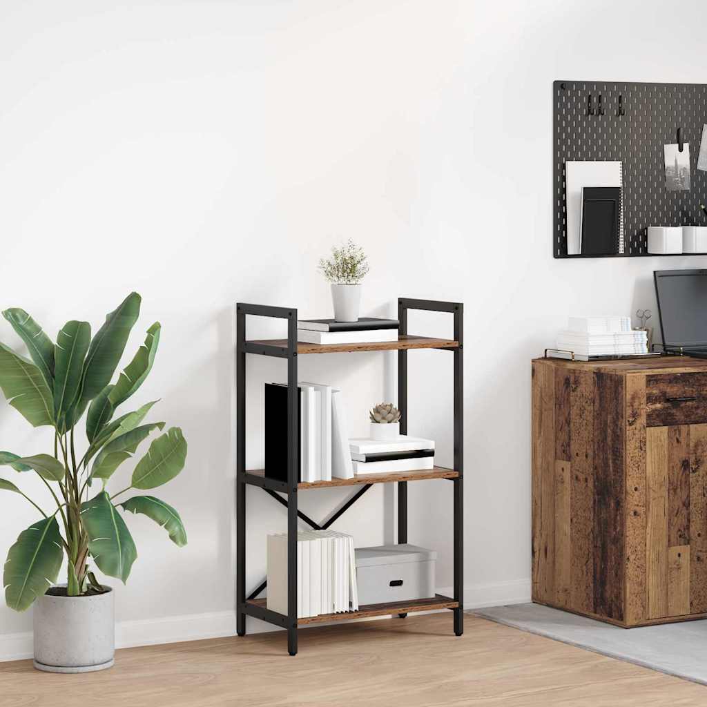 Bookshelf Old Wood 56 x 34 x 96 cm Engineered Wood