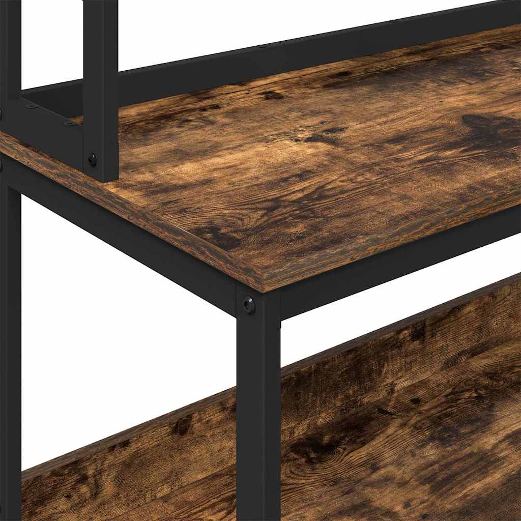 Kitchen Shelf Smoked Oak 60 x 40 x 168 cm Engineered Wood