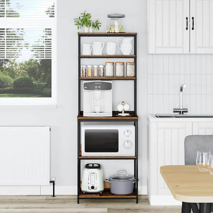 Kitchen Shelf Old Wood 60 x 40 x 168 cm Engineered Wood