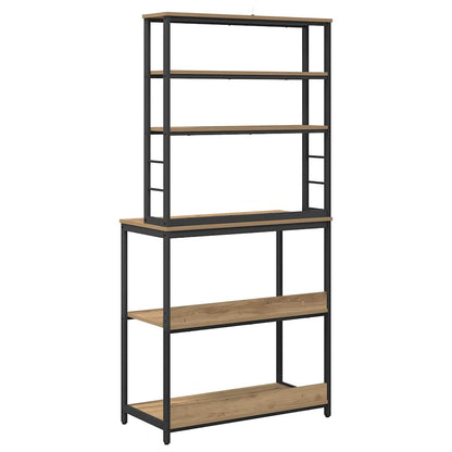 Kitchen Shelf Artisan Oak 80 x 40 x 168 cm Engineered Wood